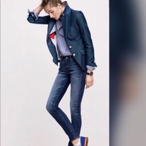 J. Crew toothpick stretch jeans size 24 inches